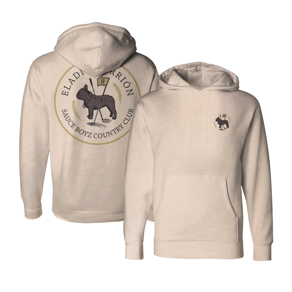 Eladio Carrion Country Club Hoodie - Beige