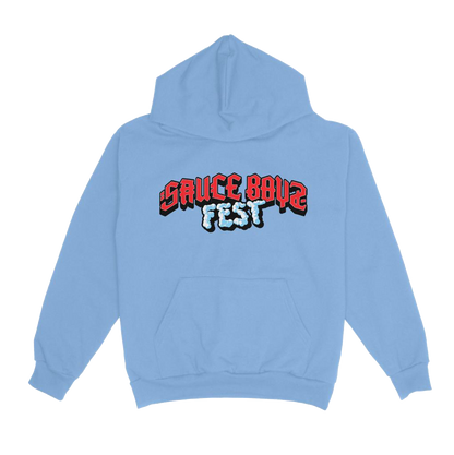 Sauce Boyz Fest Blue Hoodie