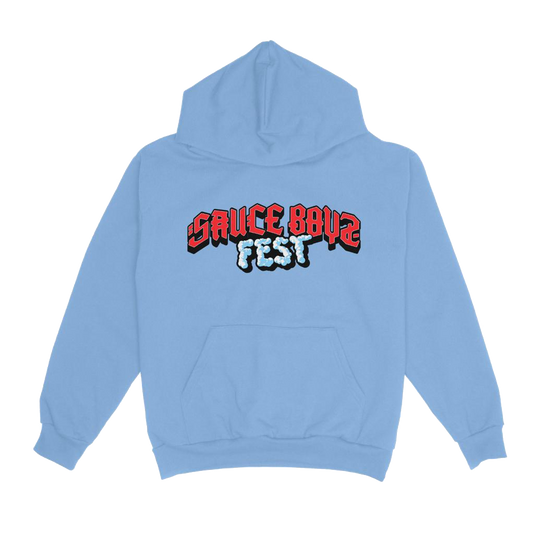 Sauce Boyz Fest sudadera con capucha azul