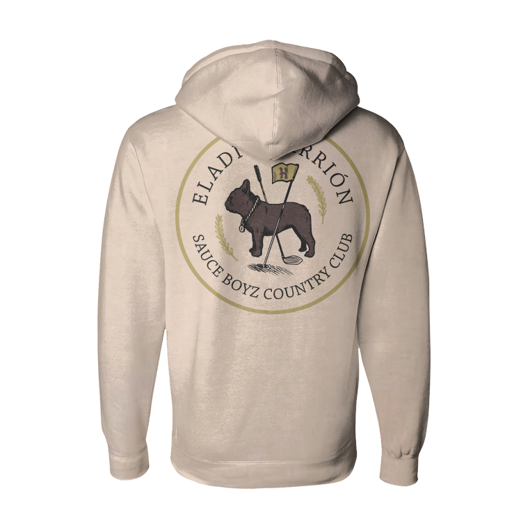 Eladio Carrion Country Club Hoodie - Beige