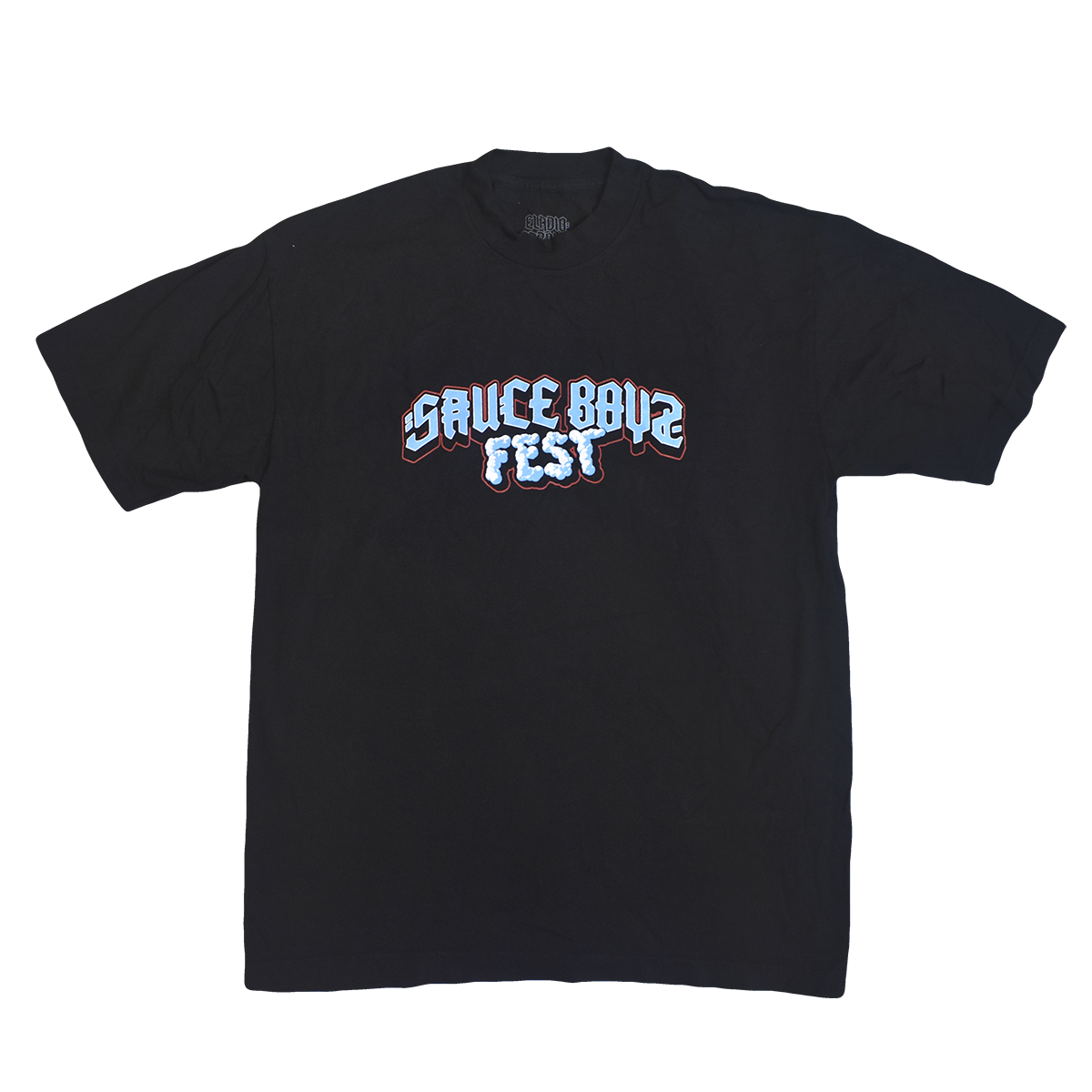 Camiseta Sauce Boyz Fest - Negro