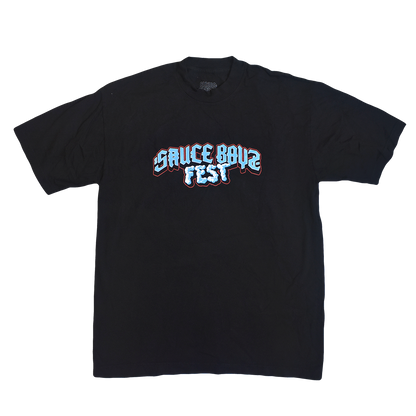 Sauce Boyz Fest Tee - Black