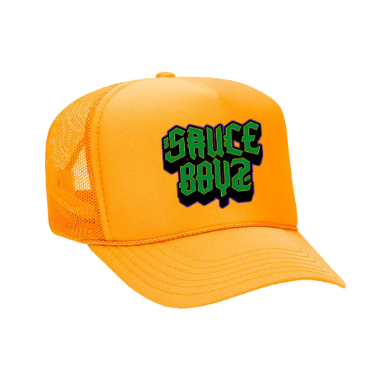 Sauce Boyz Snapback Hat - Yellow