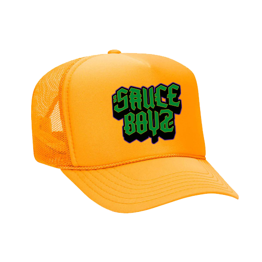 Sauce Boyz Snapback Hat - Yellow